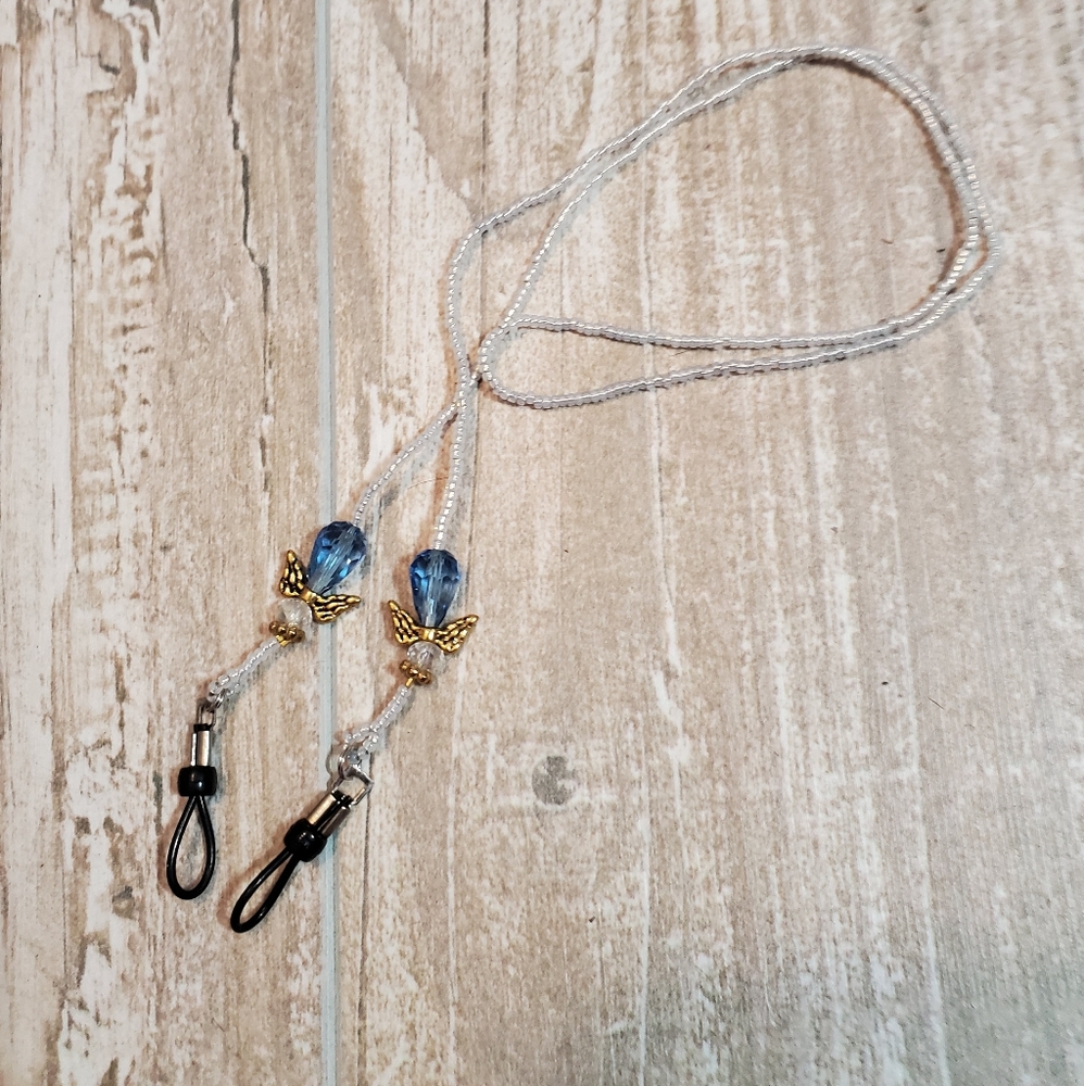 Angel eye glass holder